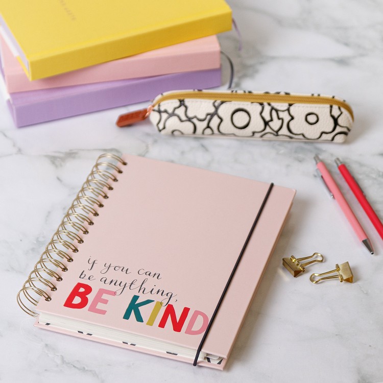 'In A World Where You Can Be Anything, Be Kind' Notebook Organiser Diary - Caroline Gardner - Image 4