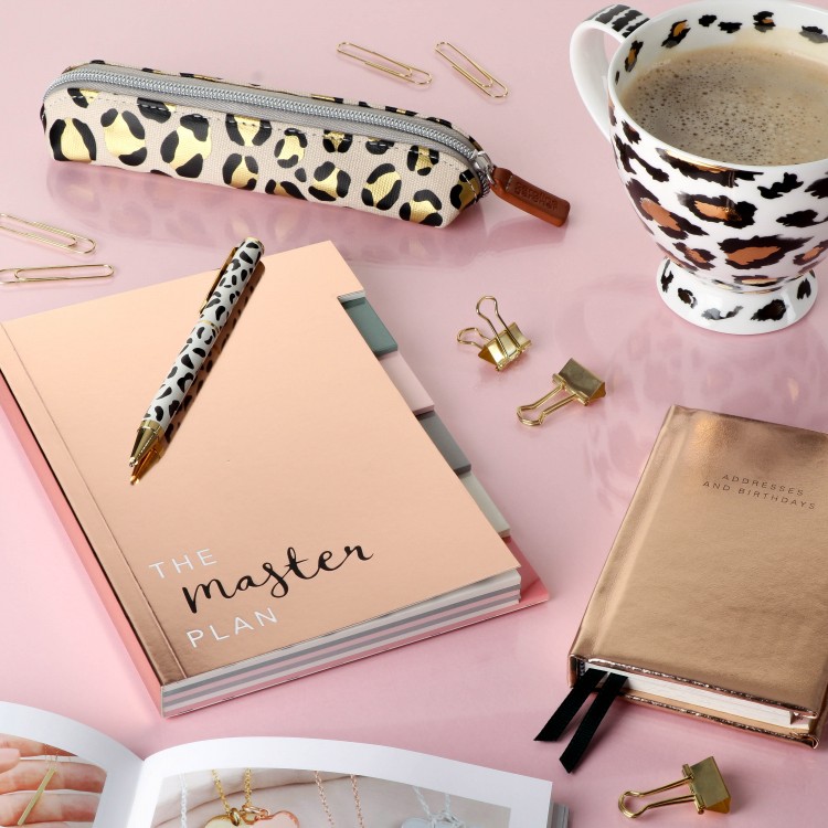 Rose Gold Metallic Handbag Size Address Book - Caroline Gardner - Image 5