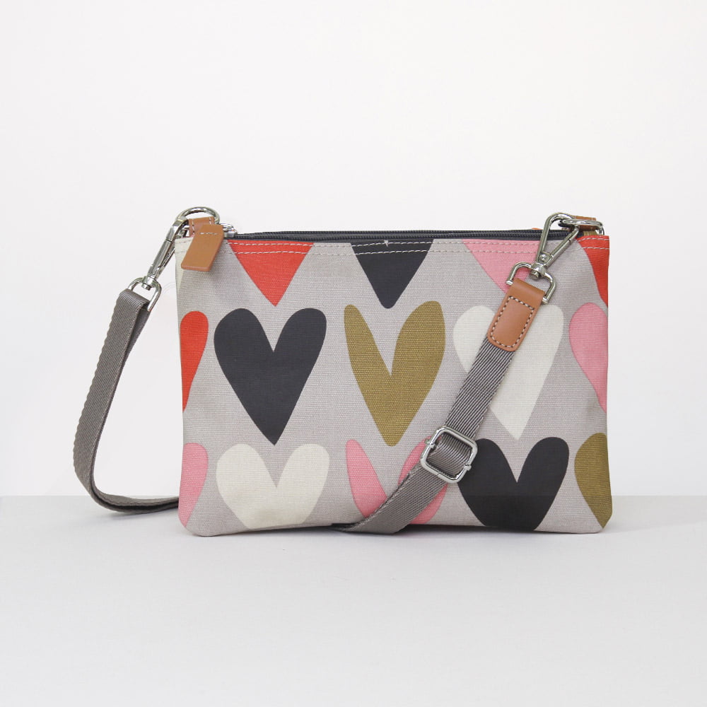 Hearts Rowan Cross Body Bag - Caroline Gardner