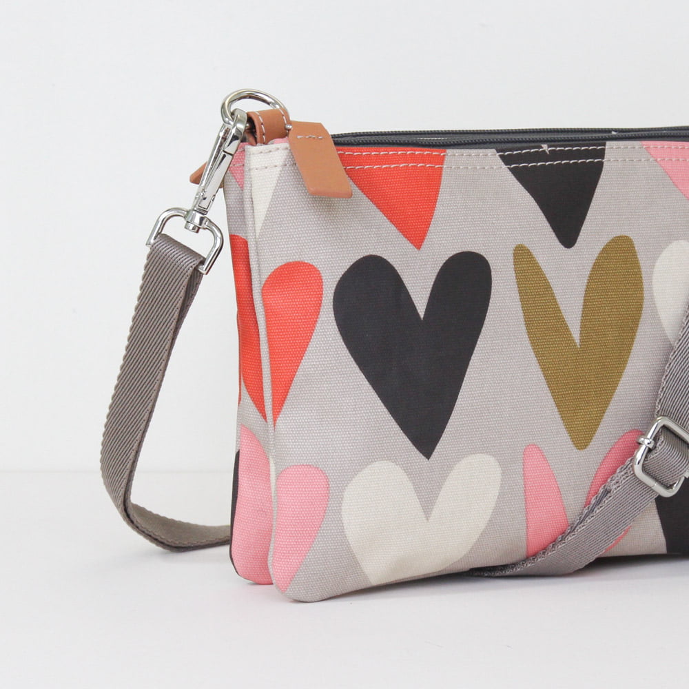 Hearts Rowan Cross Body Bag - Caroline Gardner - Image 3