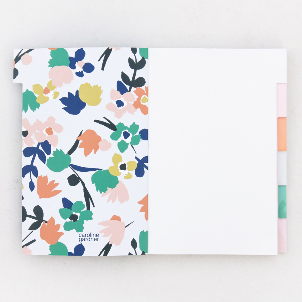 'Dream Plan Do' Navy Patent Multi Tab Notebook - Caroline Gardner - Image 2