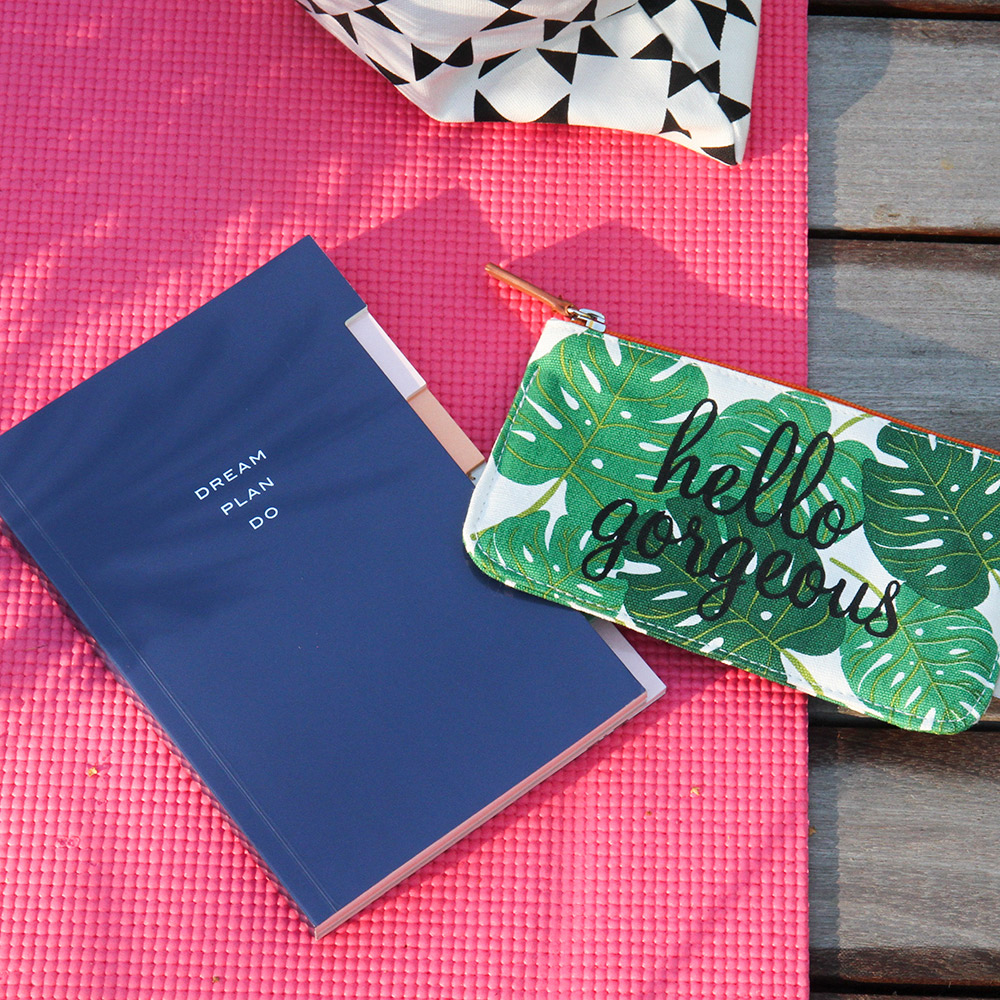 'Dream Plan Do' Navy Patent Multi Tab Notebook - Caroline Gardner - Image 4