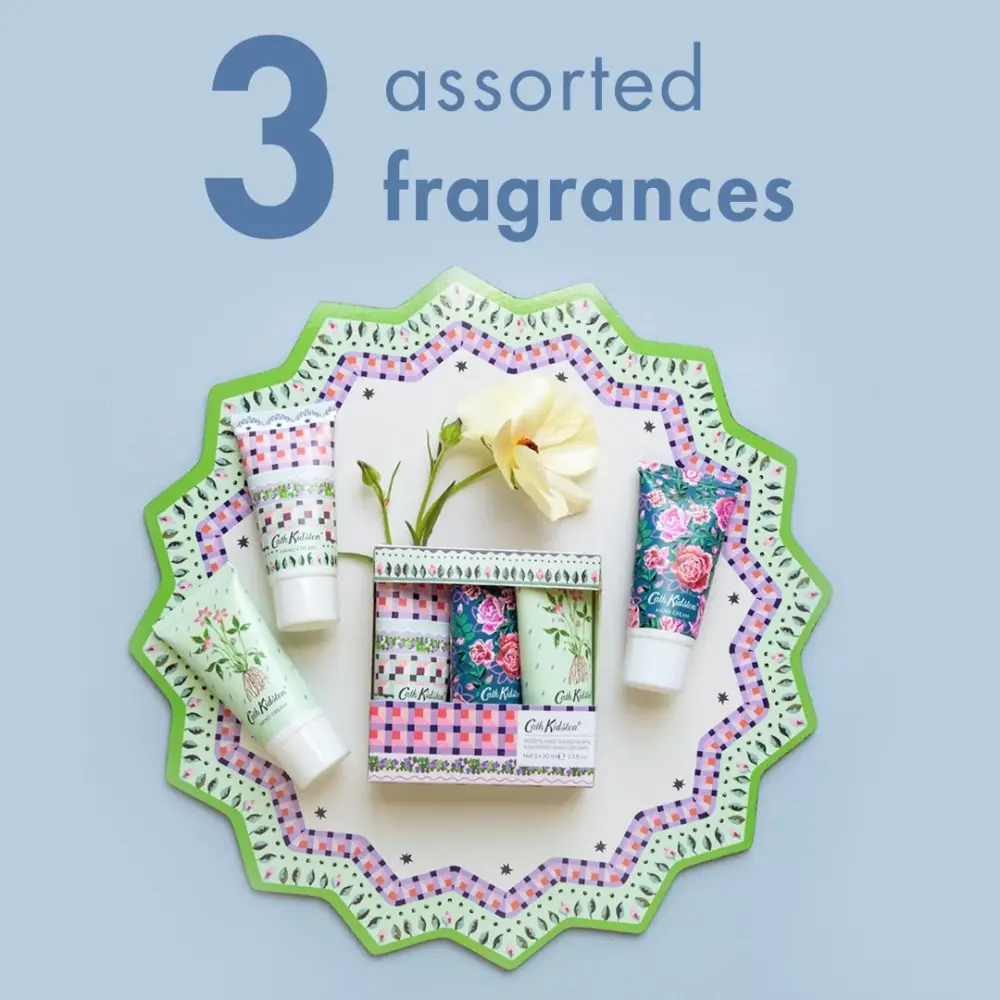 Cath Kidston - Roots & Raindrops Assorted Mini Hand Creams Trio 3 x 30ml - Image 5