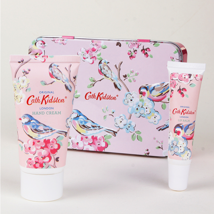 Cath Kidston - Blossom Birds Pink Hand & Lip Tin - Image 3