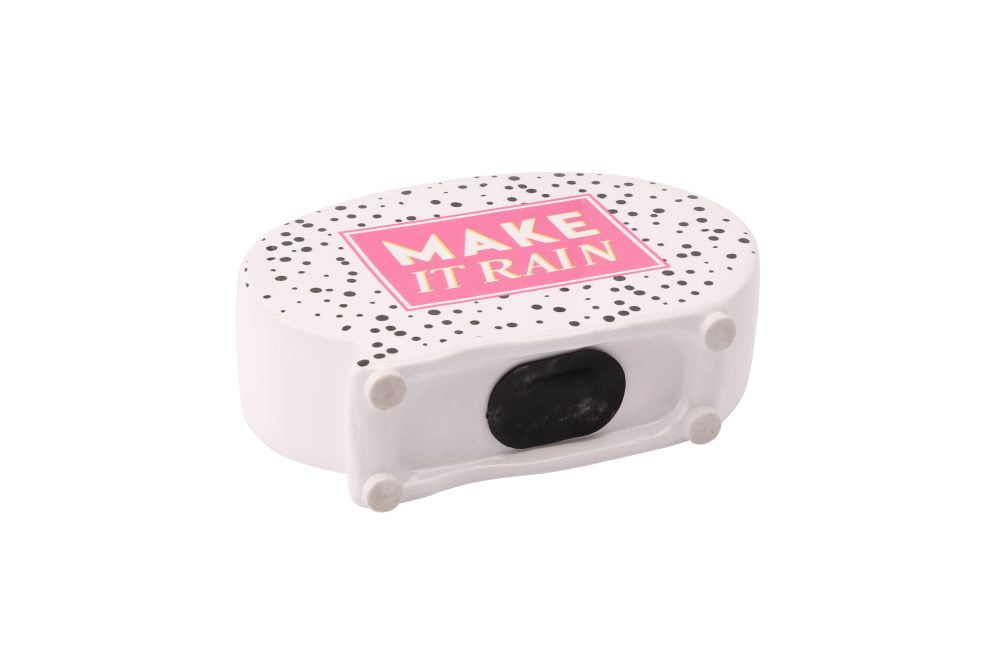 Make It Rain Ceramic Speech Bubble Shaped Money Bank - Sweet Tooth - CGB Giftware - Image 2
