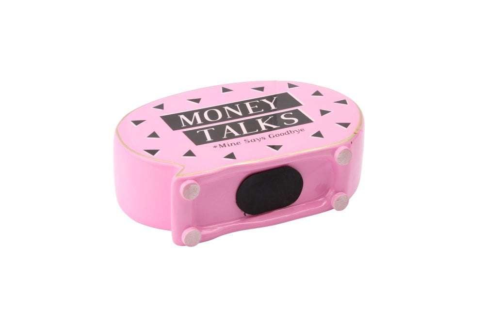 'Money Talks' Ceramic Speech Bubble Shaped Money Bank - Sweet Tooth - CGB Giftware - Image 2