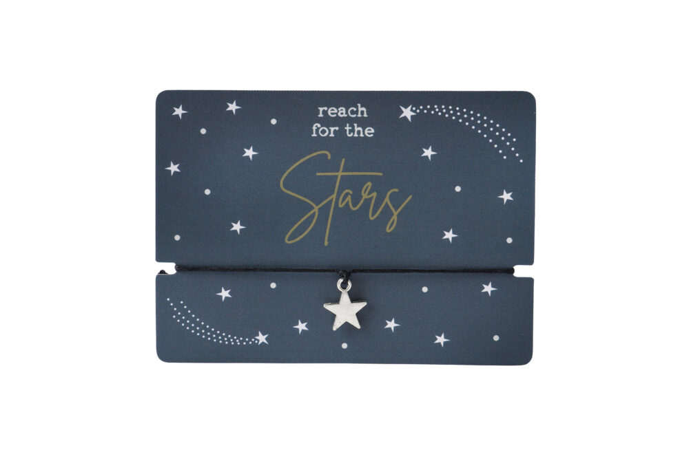'Reach for the Stars' String Charm Bracelet