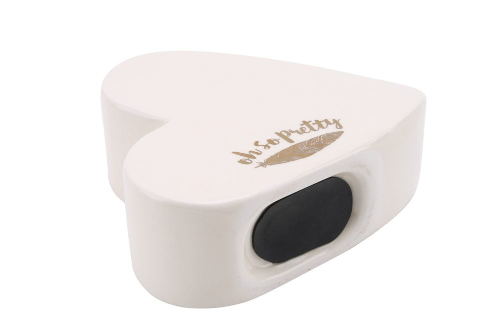 Girls Just Wanna Have Funds Ceramic Heart Shaped Money Bank - CGB Giftware - Image 2