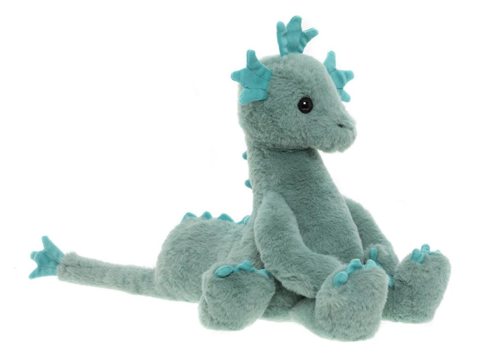 Charlie Bears Bear and Me - Nessie Loch Ness Monster, Seaweed Green