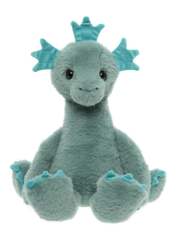 Charlie Bears Bear and Me - Nessie Loch Ness Monster, Seaweed Green - Image 2