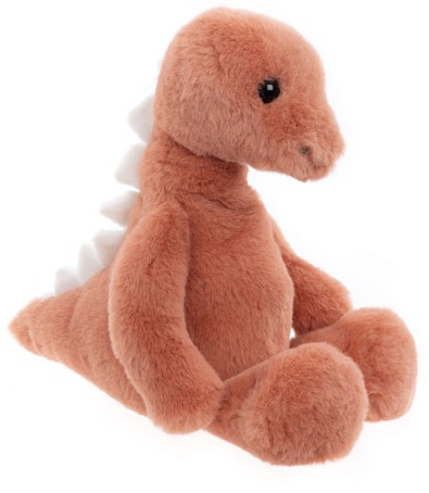 Charlie Bears Bear and Me - Stevie Stegosaurus, Marmalade Orange, 30cm