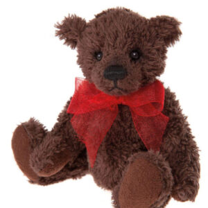 Charlie Bears Organza Jointed Teddy Bear Keyring / Bag Charm - 13cm