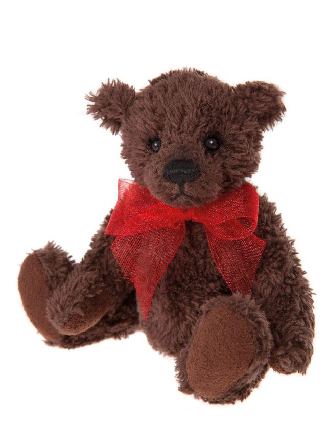 Charlie Bears Organza Jointed Teddy Bear Keyring / Bag Charm - 13cm