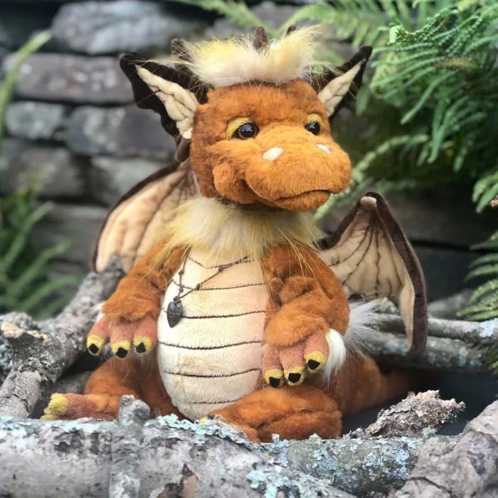 Lantern Dragon, 36cm – Charlie Bears Plush CB212158 - Image 2