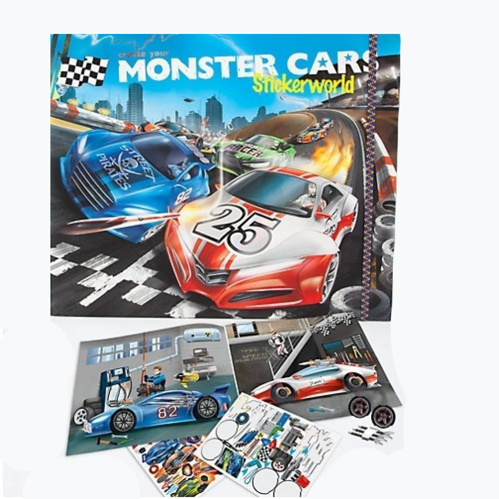 Monster Cars Create Your Own - Depesche