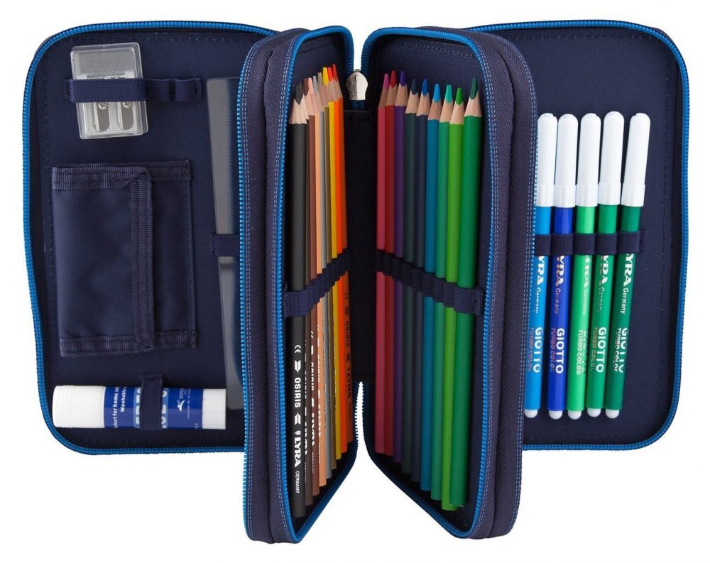 Monster Cars Filled Triple Pencil Case 6523 with LED Function - Depesche - Image 2