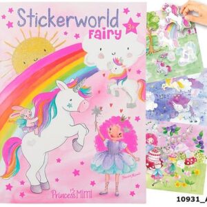 Princess Mimi Stickerworld Fairy Sticker Book10931_A - Depesche