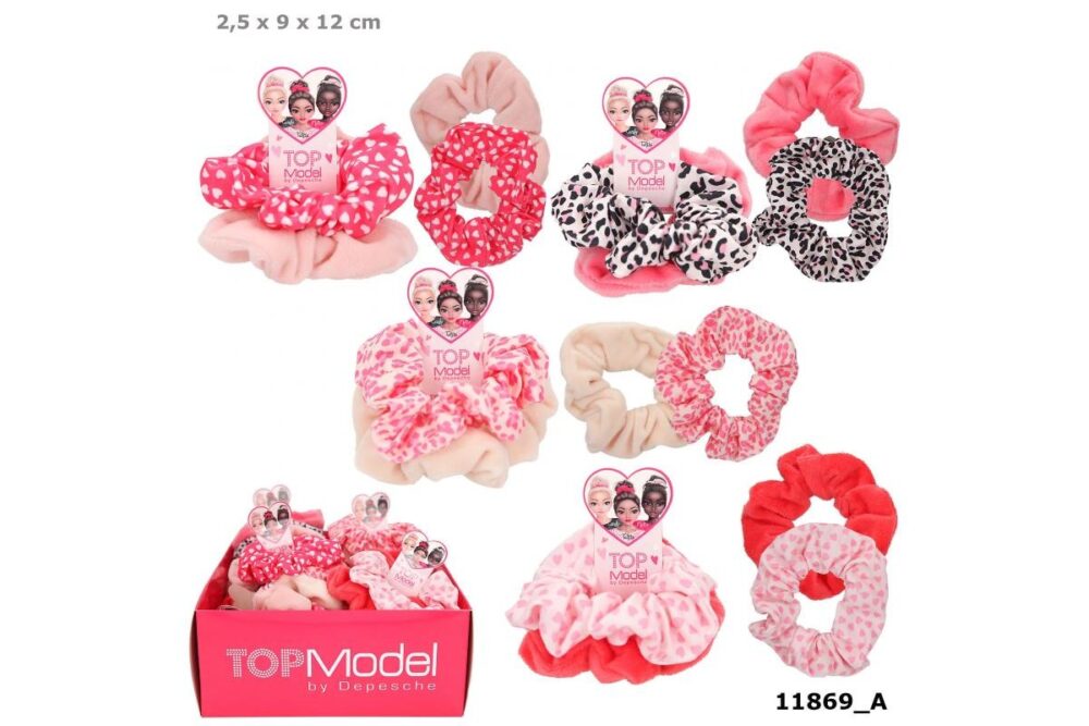 TOP Model Girly Hair Scrunchies Set of 2 11869_A - Depesche