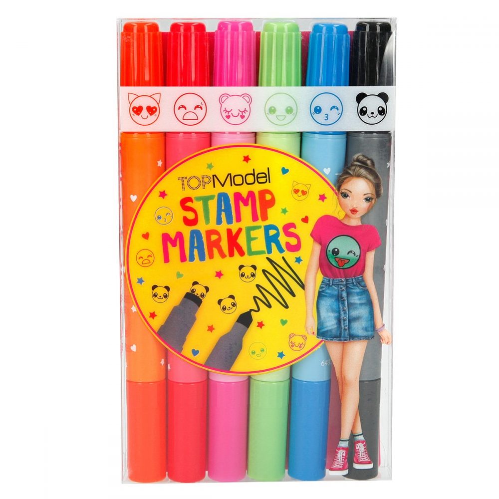 Top Model Stamp Markers - Depesche