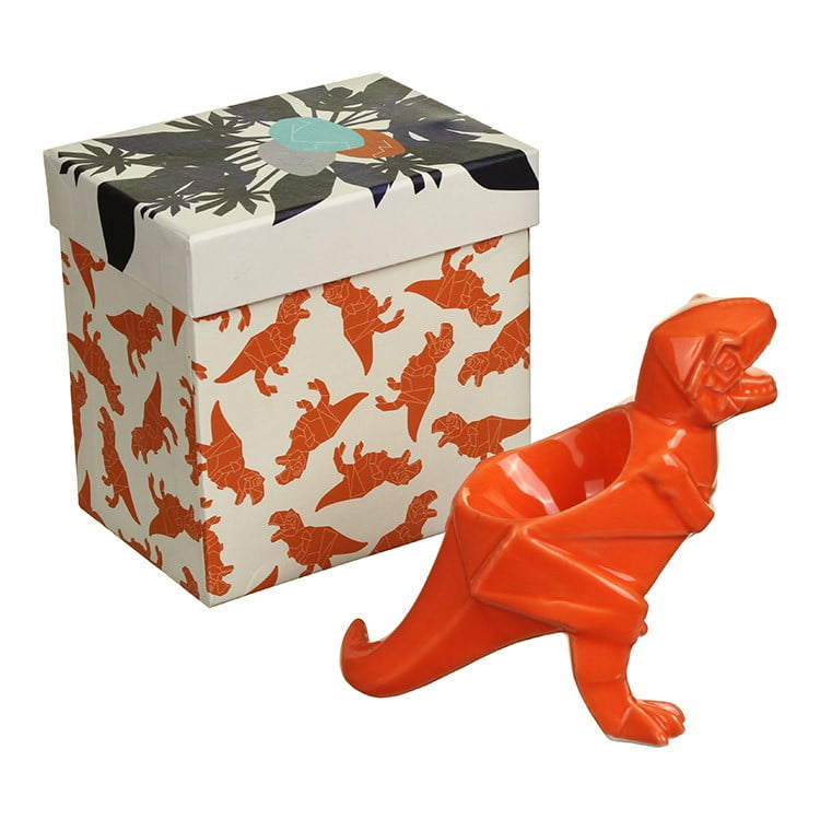 Dinosaur Orange Egg Cup - Disaster Designs