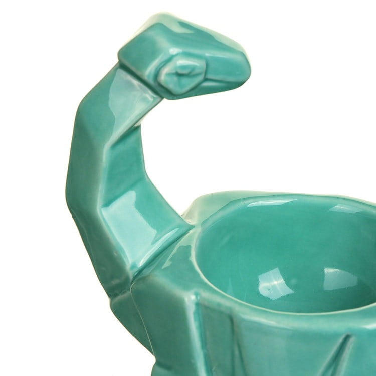 Dinosaur Turquoise Egg Cup - Disaster Designs - Image 4