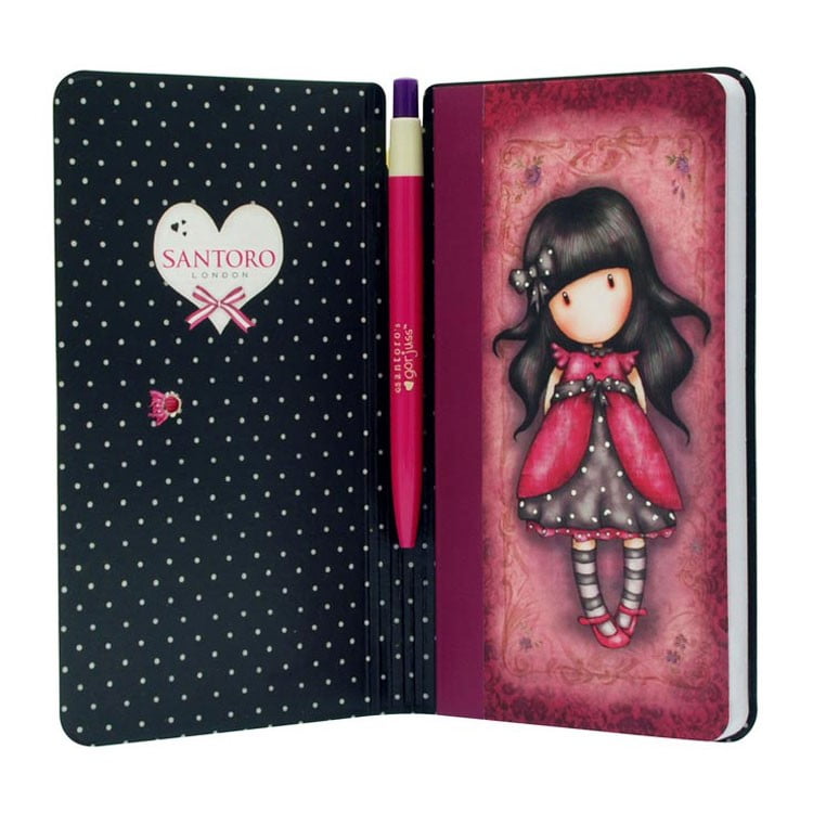 Gorjuss Ladybird Jotter With Pen - Image 4