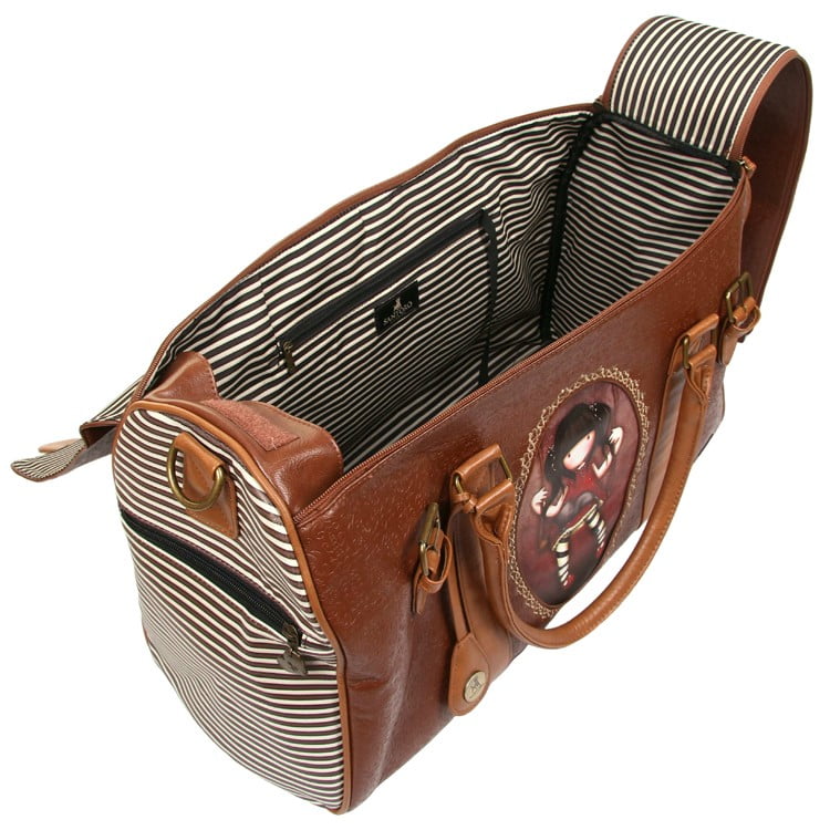 Gorjuss Embossed Weekender Bag - Ruby - Image 3