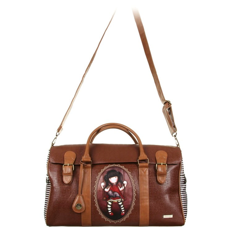 Gorjuss Embossed Weekender Bag - Ruby - Image 5