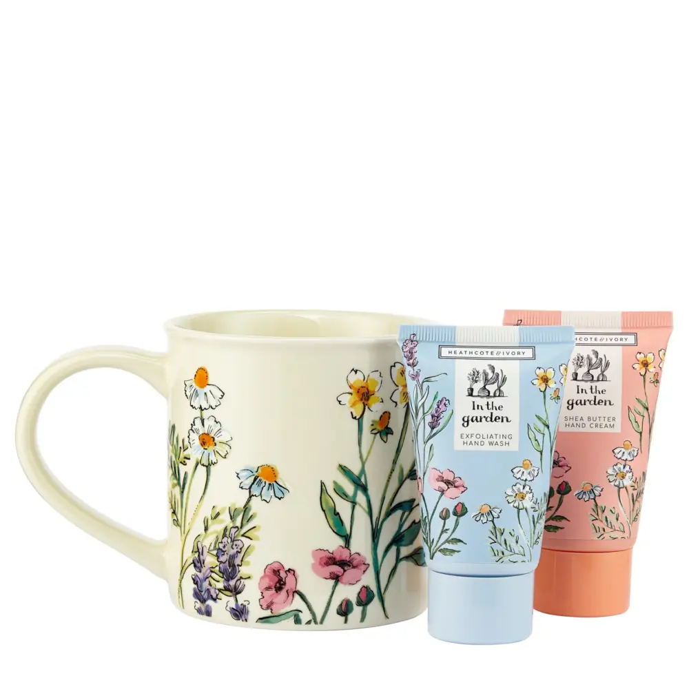 In The Garden Tea Break Hand Essentials Floral Mug and Hand Care Gift Set - Heathcote and Ivory - Image 5