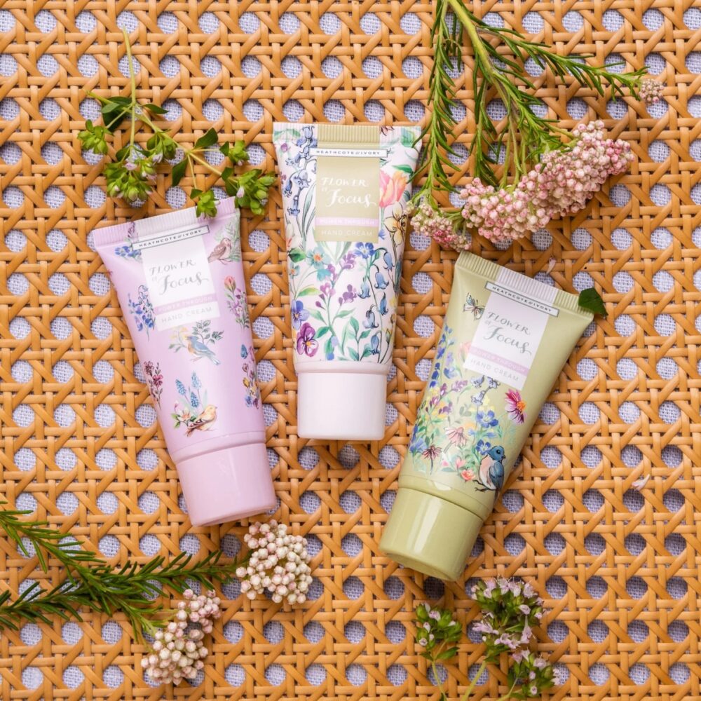 Flower of Focus Power Through Hand Cream Trio Set - Heathcote and Ivory - Image 2