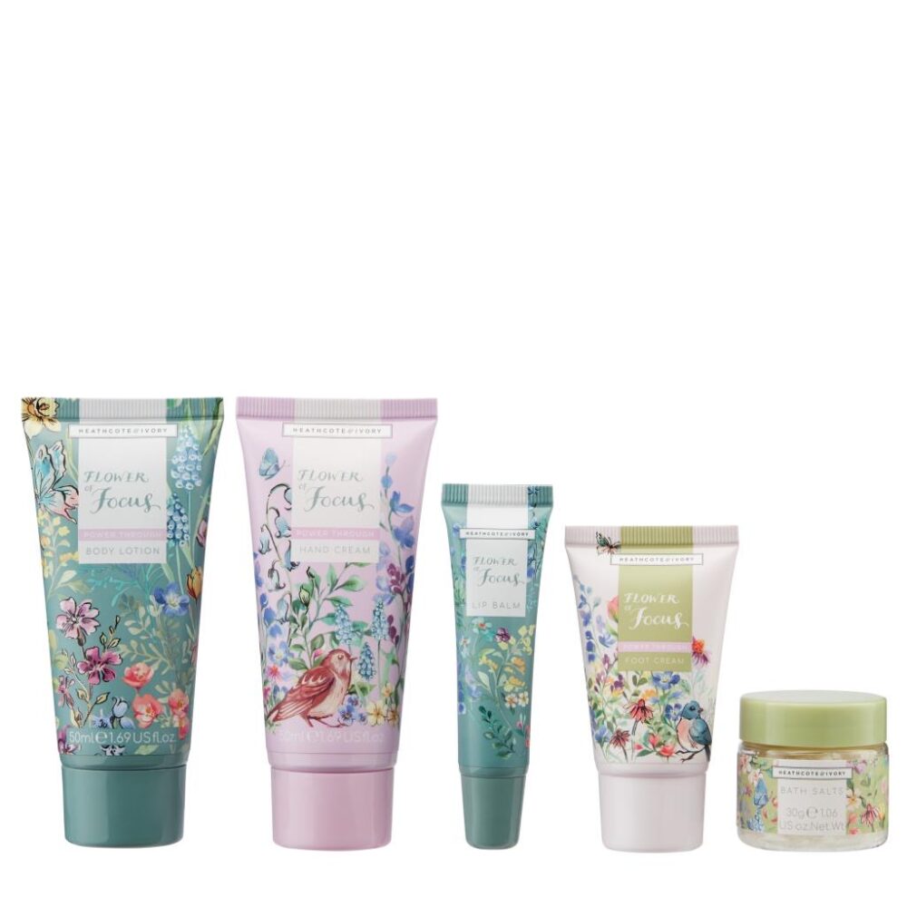 Flower of Focus Power Through Top to Toe Kit Gift Set - Heathcote and Ivory - Image 2