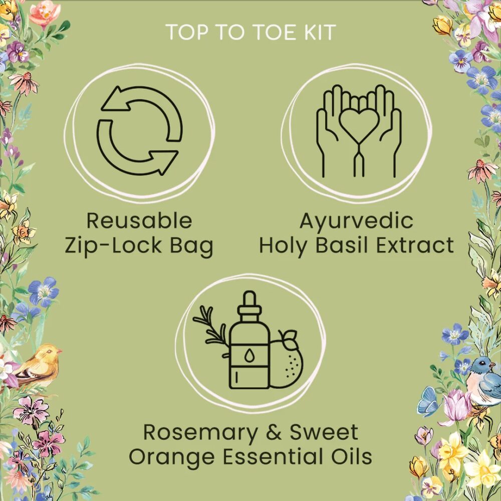 Flower of Focus Power Through Top to Toe Kit Gift Set - Heathcote and Ivory - Image 4