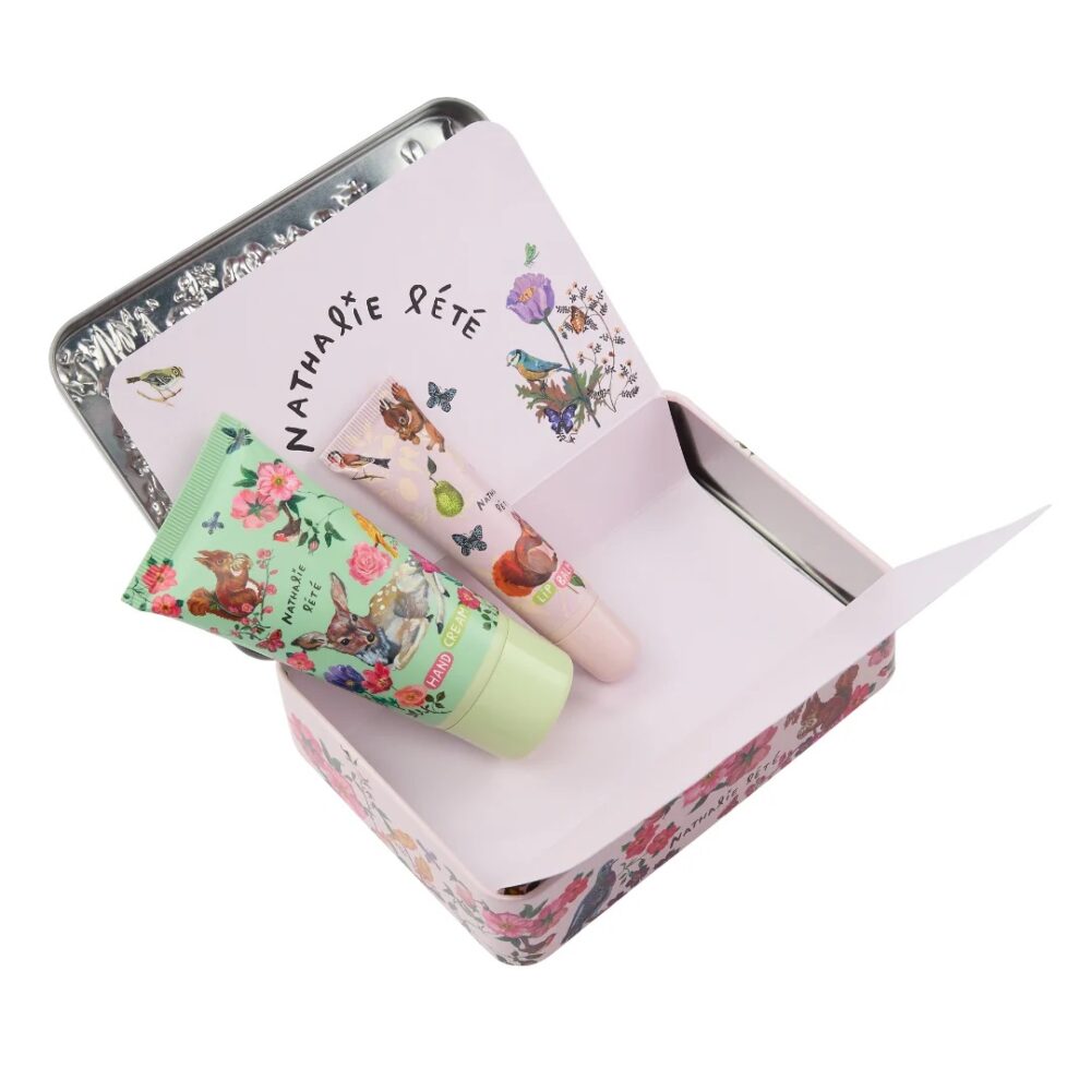 Nathalie Lete Forest Folk Hand and Lip Tin - Heathcote and Ivory - Image 5