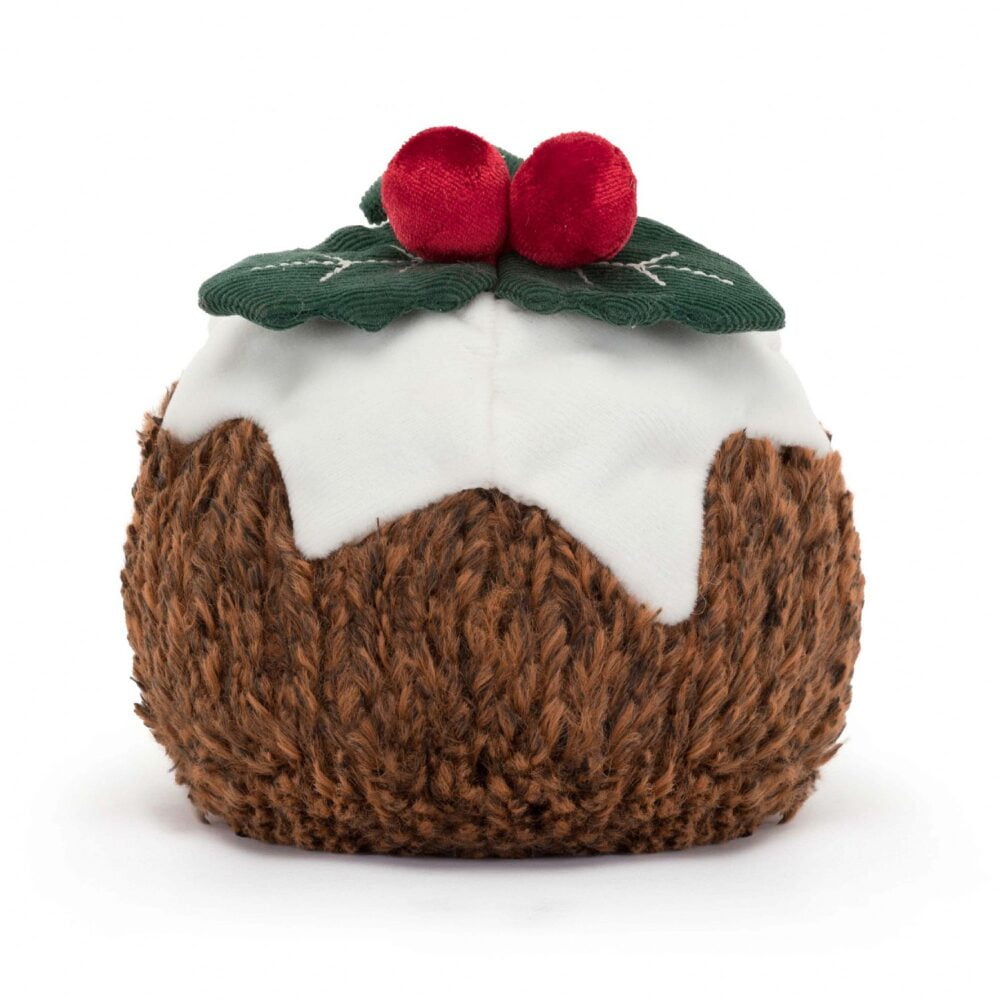 Jellycat Amuseables Christmas Pudding - 17x13cm - Image 3