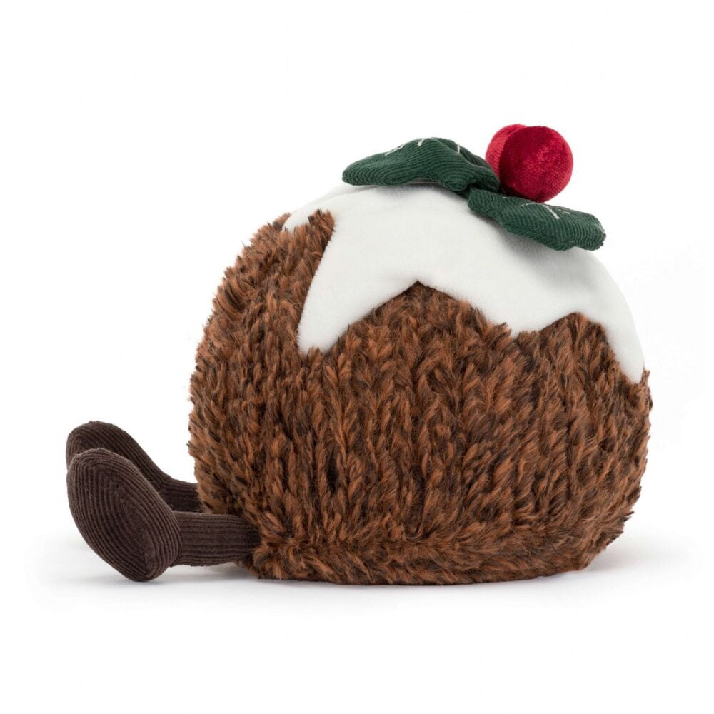 Jellycat Amuseables Christmas Pudding - 17x13cm - Image 2