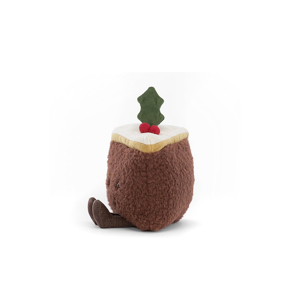 Jellycat Amuseables Slice Of Christmas Cake - 10x20cm - Image 3
