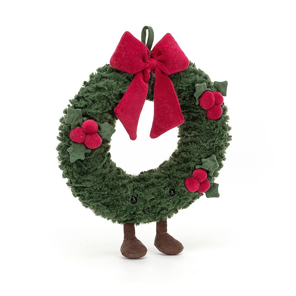 Jellycat Amuseables Red Wreath - 27x25cm