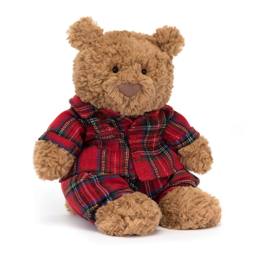 Jellycat Bartholomew Bear Bedtime - Medium, 26x12cm