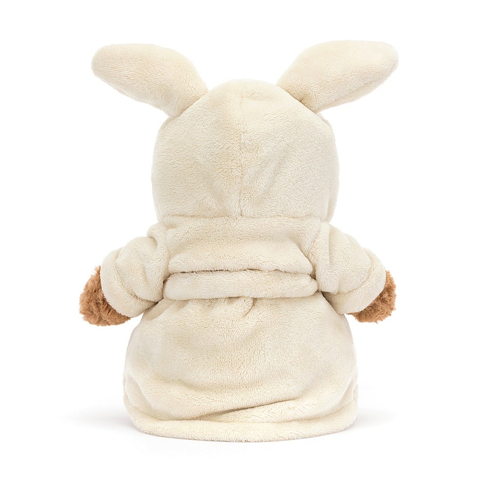 Jellycat Bartholomew Bear Bathrobe - Medium, 26x12cm - Image 4