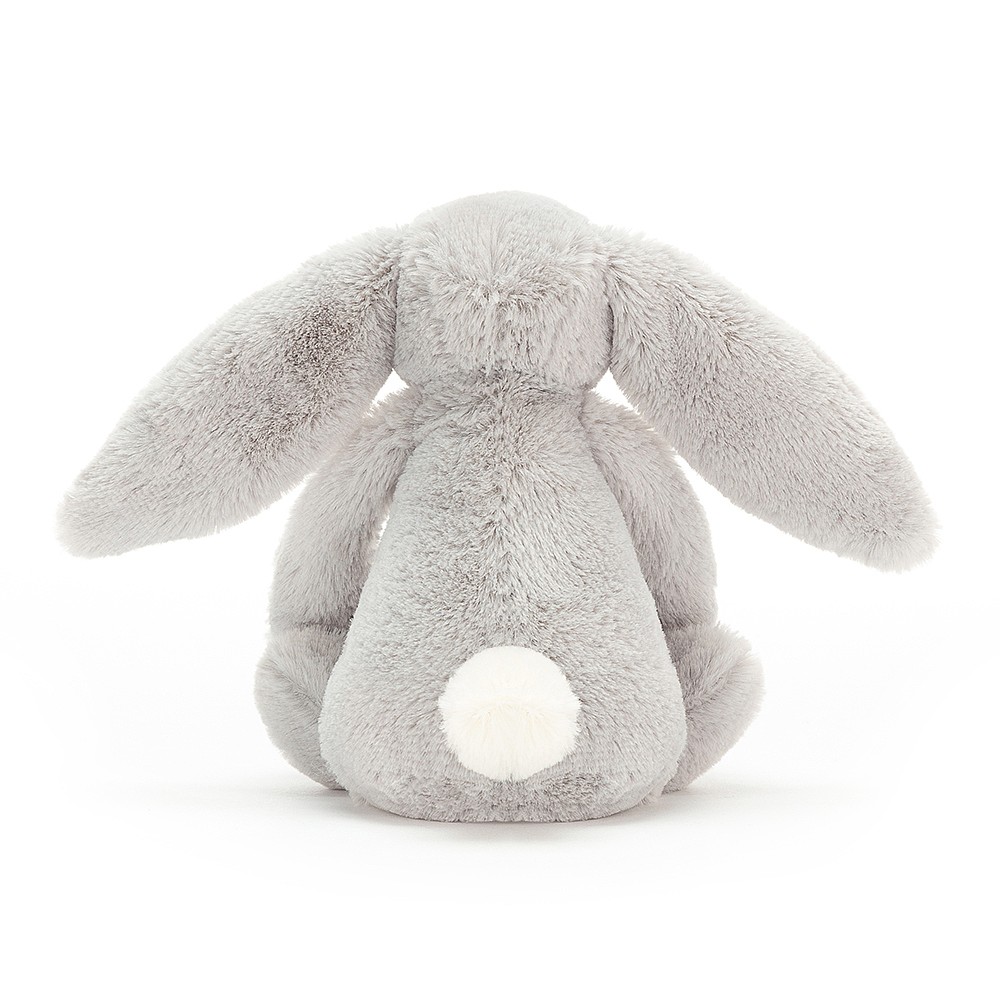 Jellycat Bashful Silver Bunny - Small, 18x9cm - Image 2