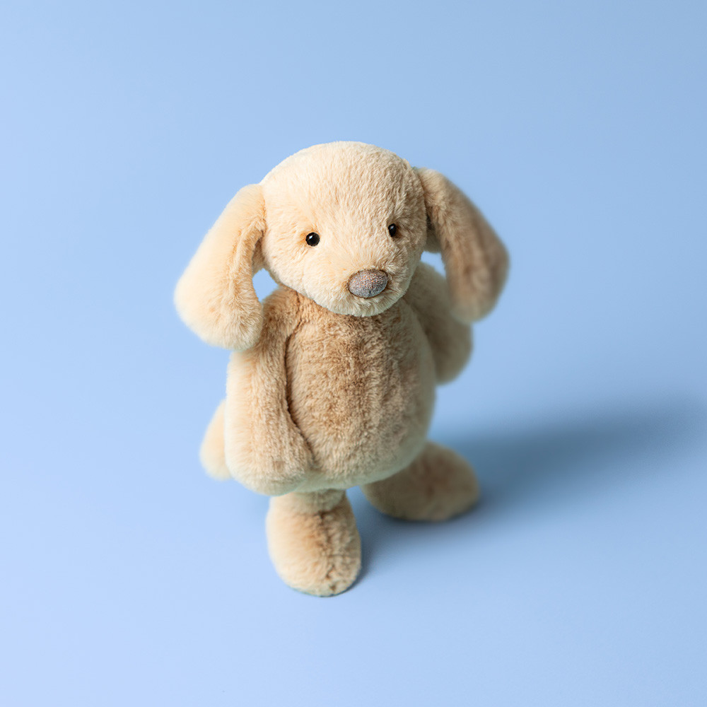 Jellycat Bashful Luxe Puppy Orlando - Medium, 31cm x 12cm x 9cm - Image 2