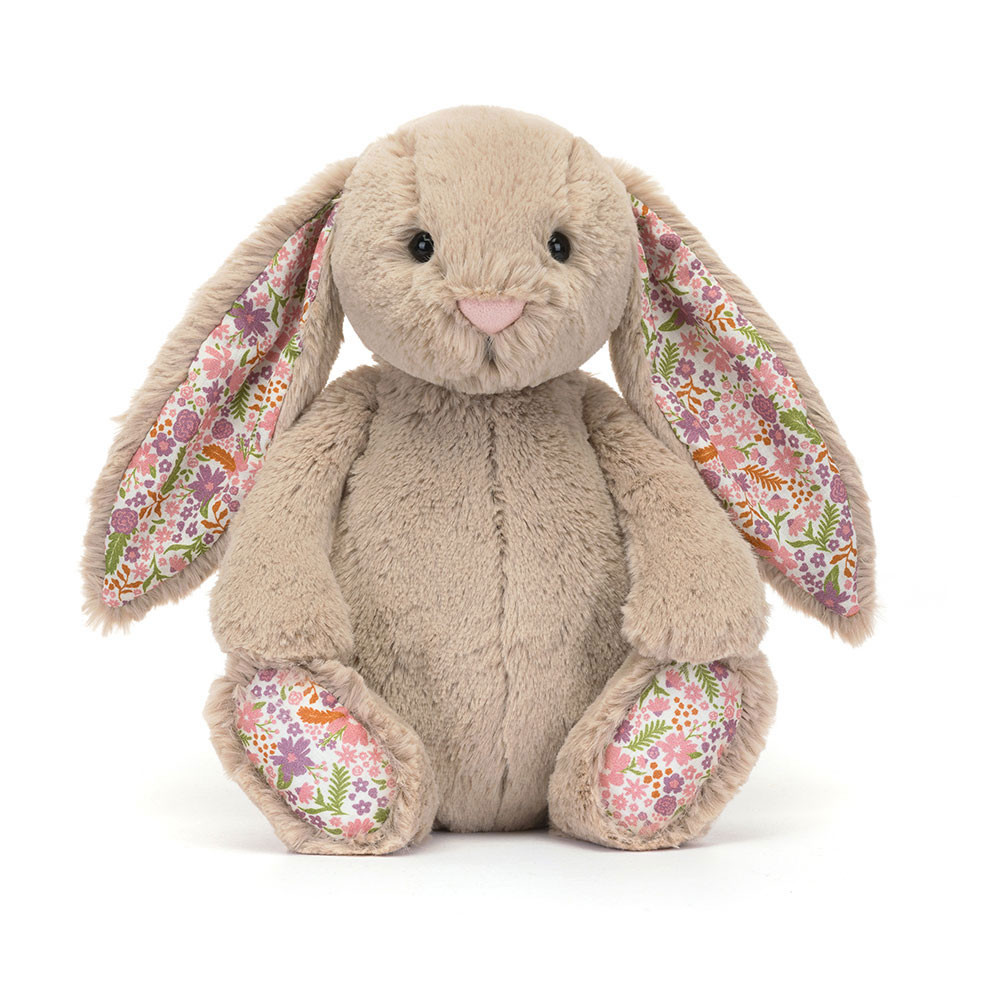 Jellycat Blossom Beige Bunny 'Petal' - Medium 31cm x 12cm x 9cm - Image 3