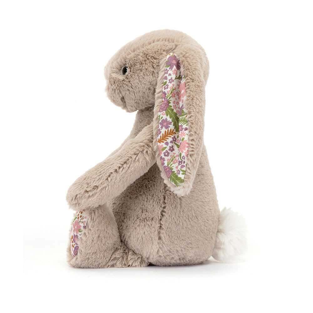 Jellycat Blossom Beige Bunny 'Petal' - Small 18cm x 9cm x 8cm - Image 2