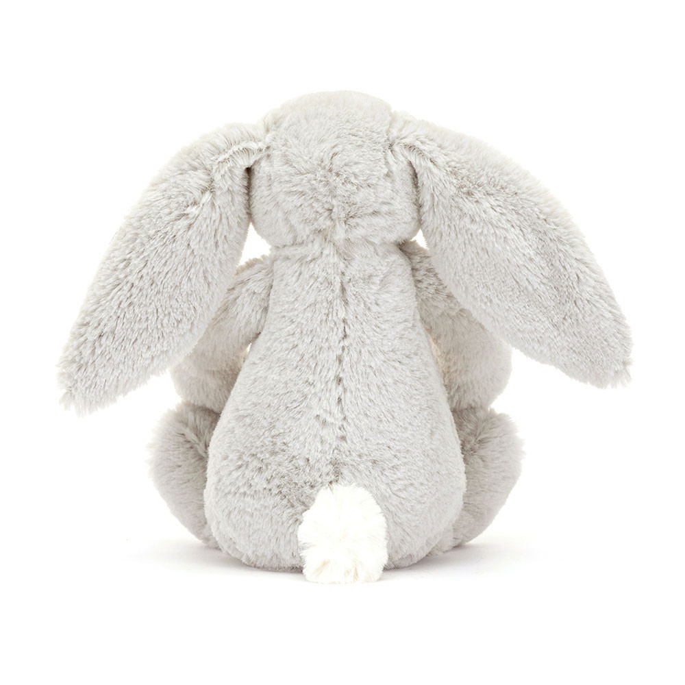 Jellycat Blossom Silver Bunny 'Bloom' - Small 18cm x 9cm x 8cm - Image 3