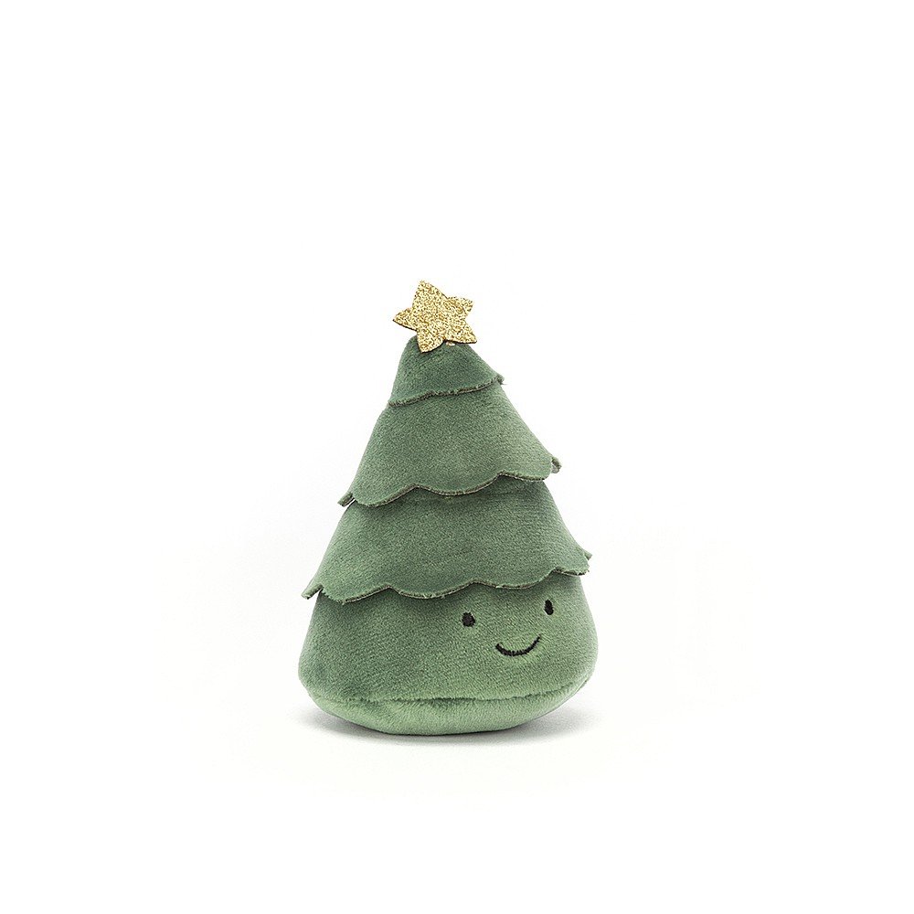 Jellycat Festive Folly Christmas Tree - 10x7cm