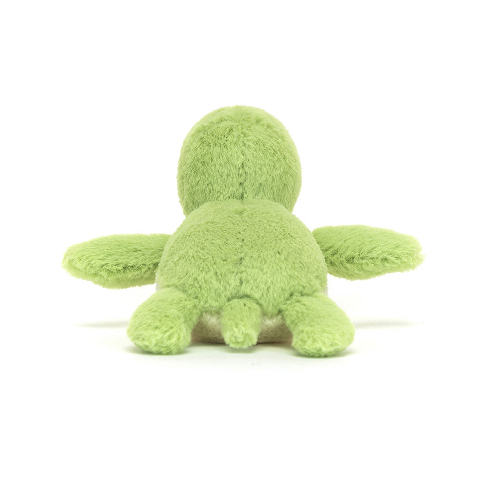 Jellycat Fluffy Turtle - 7x5x9cm - Image 3