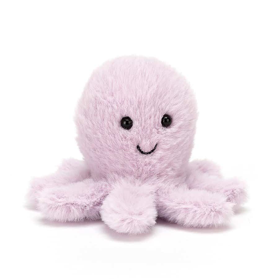 Jellycat Fluffy Octopus - 8x7cm