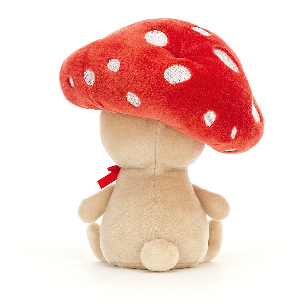 Jellycat Fun-Guy Robbie Toadstool - 16x8cm - Image 2