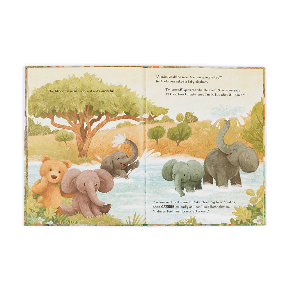 'It's A Big World’ Bartholomew Bear Story Book - Jellycat - Image 3