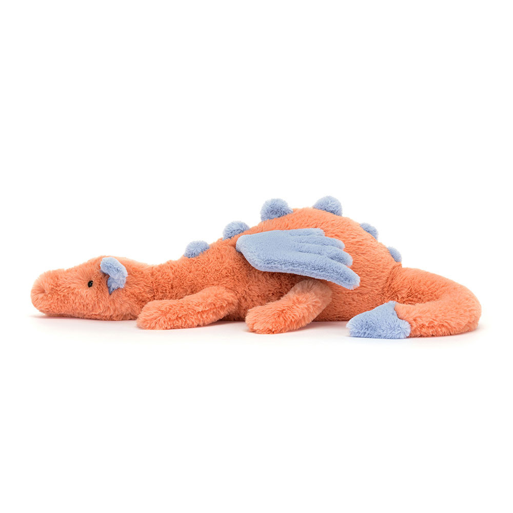 Jellycat Persimmon Dragon - Large, 12cmx14cmx50cm - Image 2